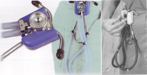 755 Hip Clip Stethoscope Holder - Black